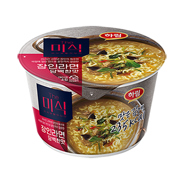 CU 하림)장인라면담백소컵