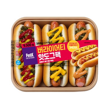 CU 핫)버라이어티핫도그팩