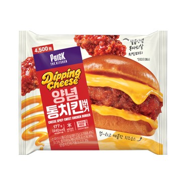 CU 햄)딥치즈양념통치킨버거