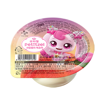 CJ)쁘띠첼복숭아컵90g