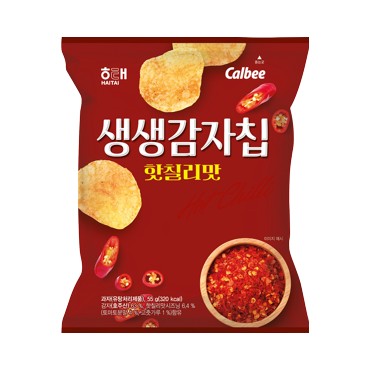 해태)생생감자칩핫칠리55g
