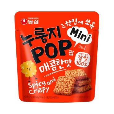 CU 농심)누룽지팝매콤미니