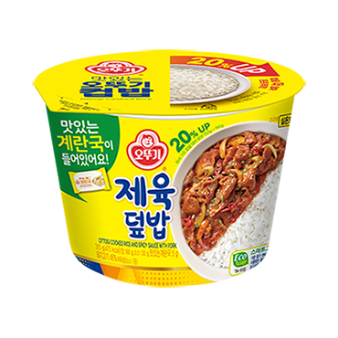 오뚜기)컵밥제육덮밥