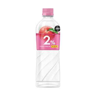 롯데)2프로복숭아P500ml