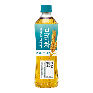 롯데)더하다보리차P500ml