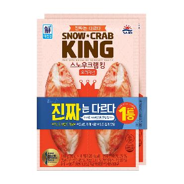 사조)스노우크랩킹140g*2