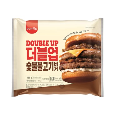 CU 햄)더블업숯불불고기버거
