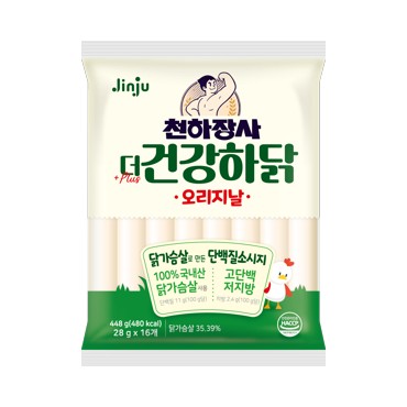 진주햄 천하건강닭28g*16