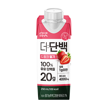 빙그레)더단백딸기드링크