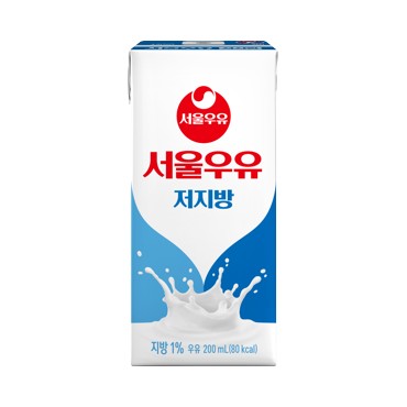 서울)저지방멸균우유200ml