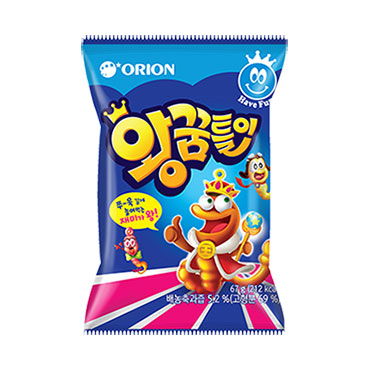 오리온)왕꿈틀이젤리67g