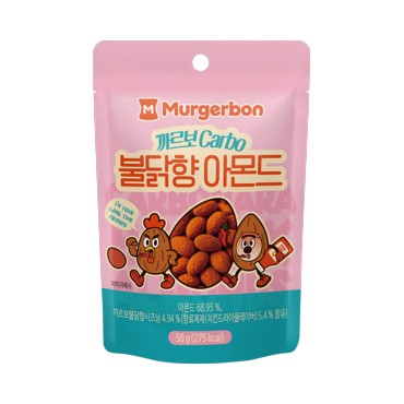 머거본)까르보불닭아몬드