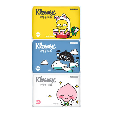 크리넥스)카카오티슈60매