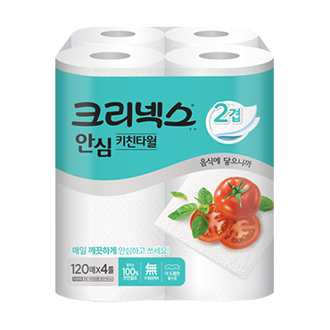크리넥)키친타올120매*4입
