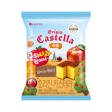 CU 롯데)오리진카스테라애플
