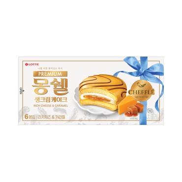 롯데웰푸드 몽쉘치즈카라멜6입