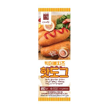 오뗄)빅더블치즈핫도그