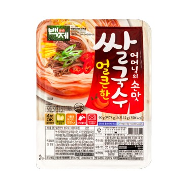 백제 얼큰한쌀국수