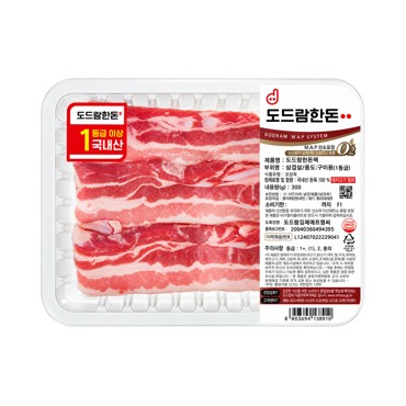 CU 도드람)한돈삼겹살300g