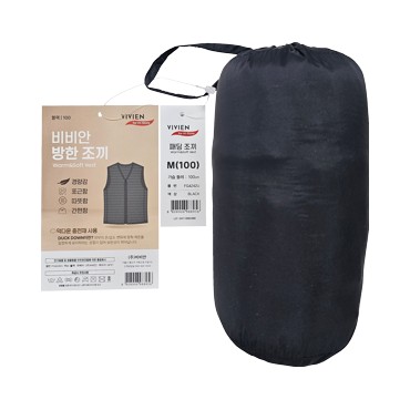비비안)24경량패딩조끼100