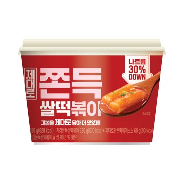 CU 제대로)쫀득쌀떡볶이컵