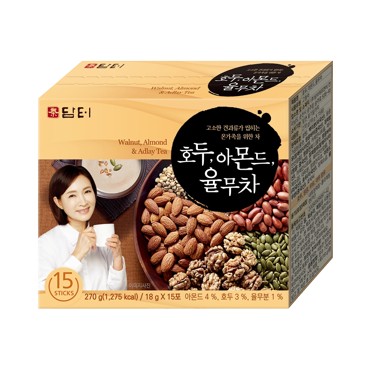 담터)호두아몬드율무차15T