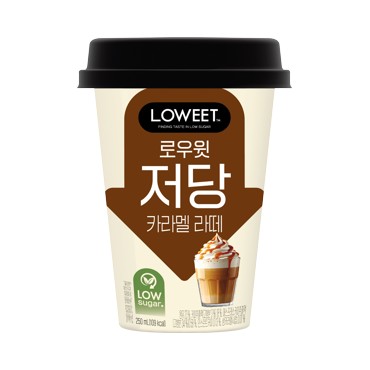 로우윗)저당카라멜라떼250