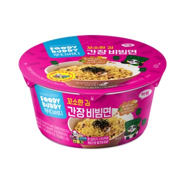푸디버디)간장비빔면컵86g