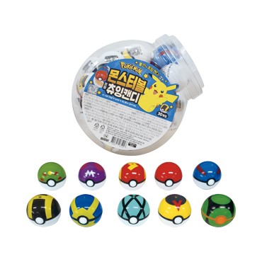 나무)포켓몬몬스터볼캔디