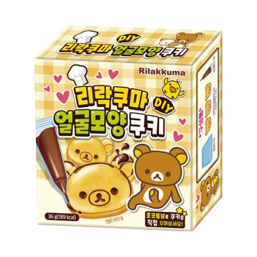 리락쿠마)얼굴쿠키DIY